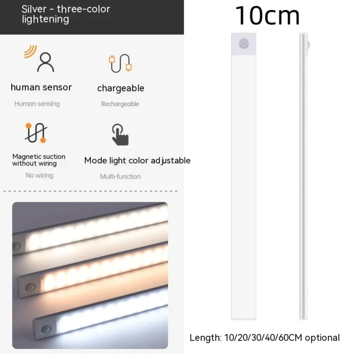 Wireless LED Sensor Light
