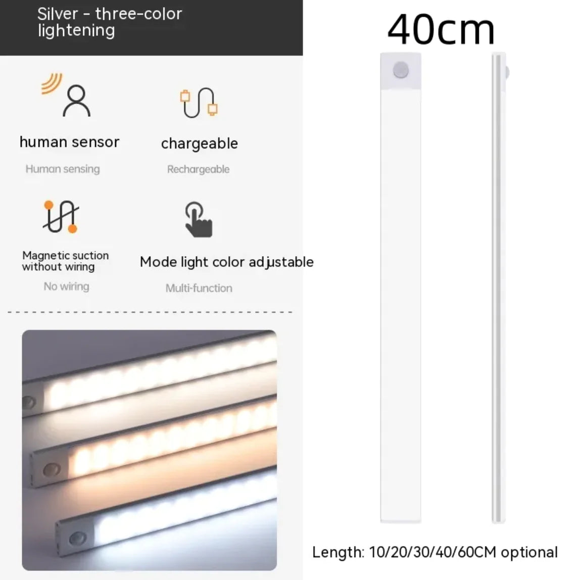 Wireless LED Sensor Light