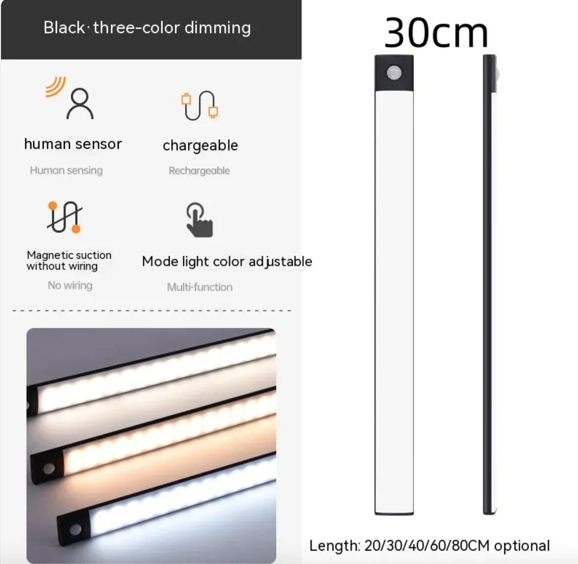 Wireless LED Sensor Light