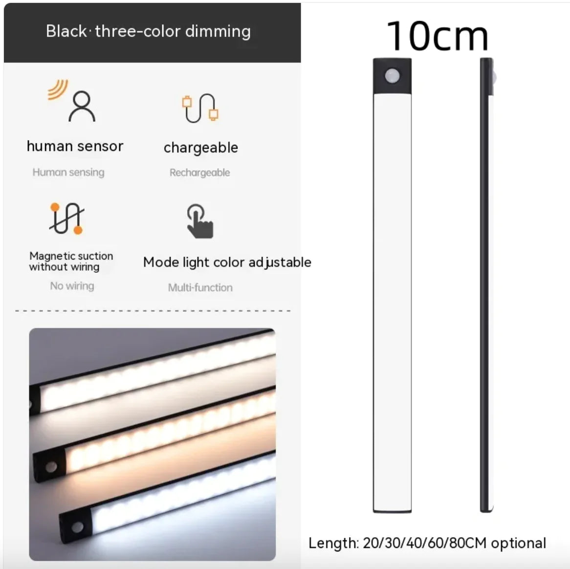 Wireless LED Sensor Light