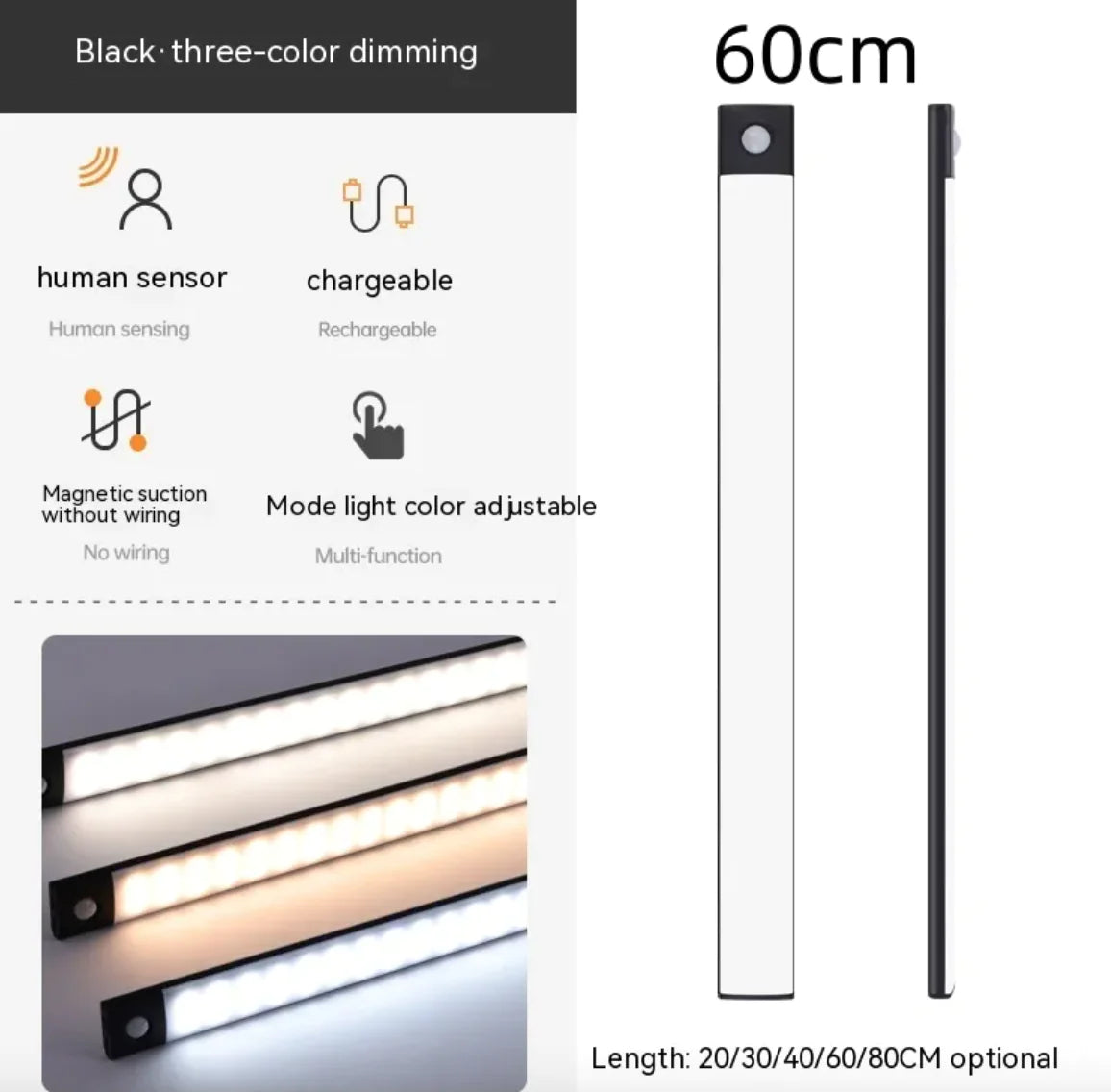 Wireless LED Sensor Light