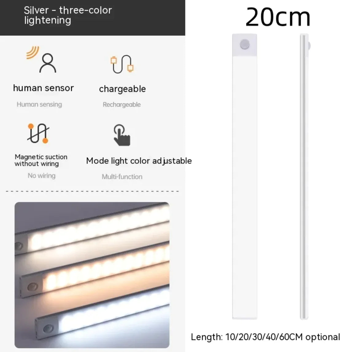 Wireless LED Sensor Light