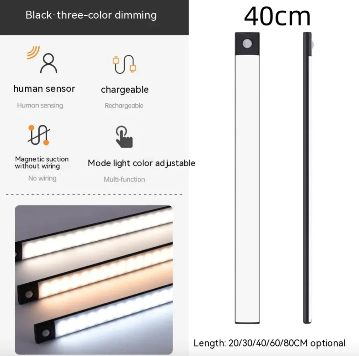 Wireless LED Sensor Light